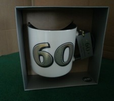 60th Birthday Mug -By Century House-New & Boxed