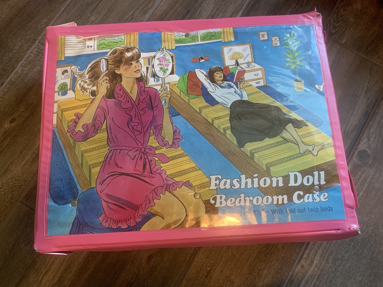 Vintage 1985 Fashion Doll Bedroom Case Barbie & Friends eBay