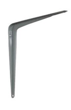 5 Pack 6 inch X 8 inch Utility Shelf Bracket - Gray