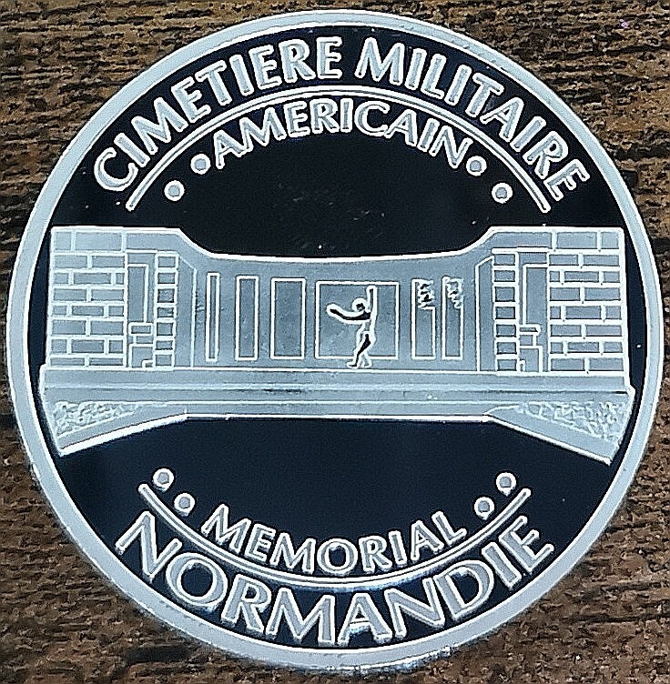 FRANCE - MÉDAILLE - SECONDE GUERRE MONDIALE 1939-1945 - DÉBARQUEMENT DE NORMANDIE - 6 JUIN 1944 - D-DAY