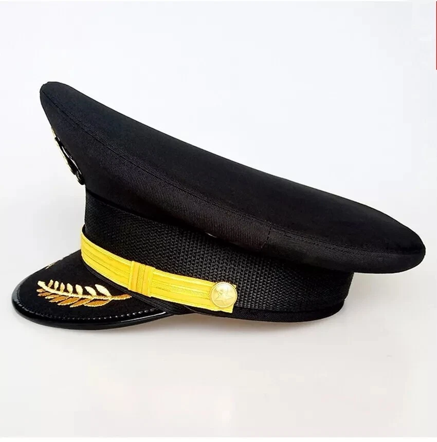 Boné da Marinha Capitão Marinheiro Militar Masculino Tamanho 56-60cm - Imagem 3 de 4