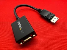 StarTech DP2VGA2 Display Port to VGA Video Adapter - Black