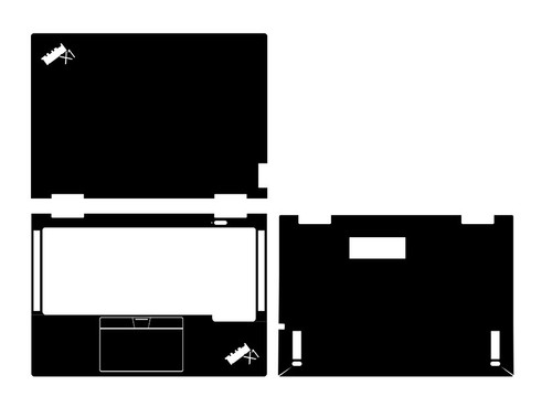 Autocollant cuir housse autocollants peau pour Lenovo ThinkPad X1 Yoga Gen 6 7 2016-2022 - Photo 2/22