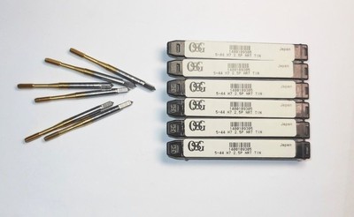 OSG Cobalt Modified Bottoming Thread Forming Taps 5-44 H7 2.5P NRT TiN (6 Pcs)