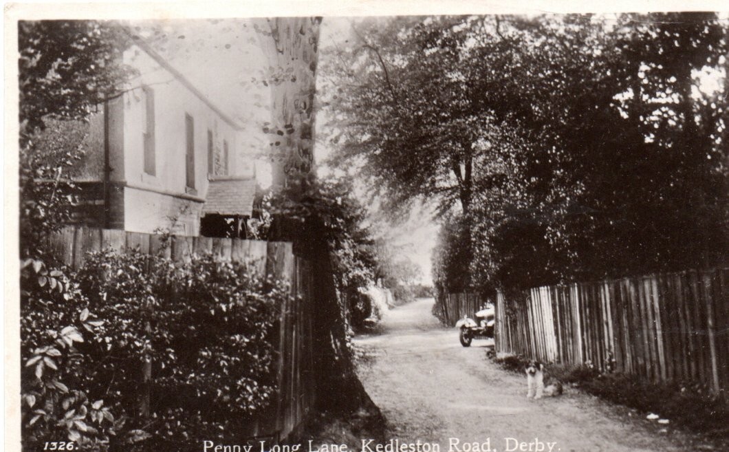 Postcard Penny Long Lane, Derby, (F.W. Scarratt) eBay
