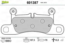 VALEO Disc Brake Pad Set Rear For PORSCHE VW 911 Cayenne Touareg 92A 7P0698451