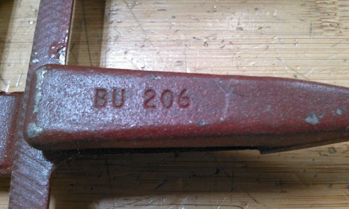 BU206 2 PRONG, FORGED SICKLE GUARD - Picture 2 of 3