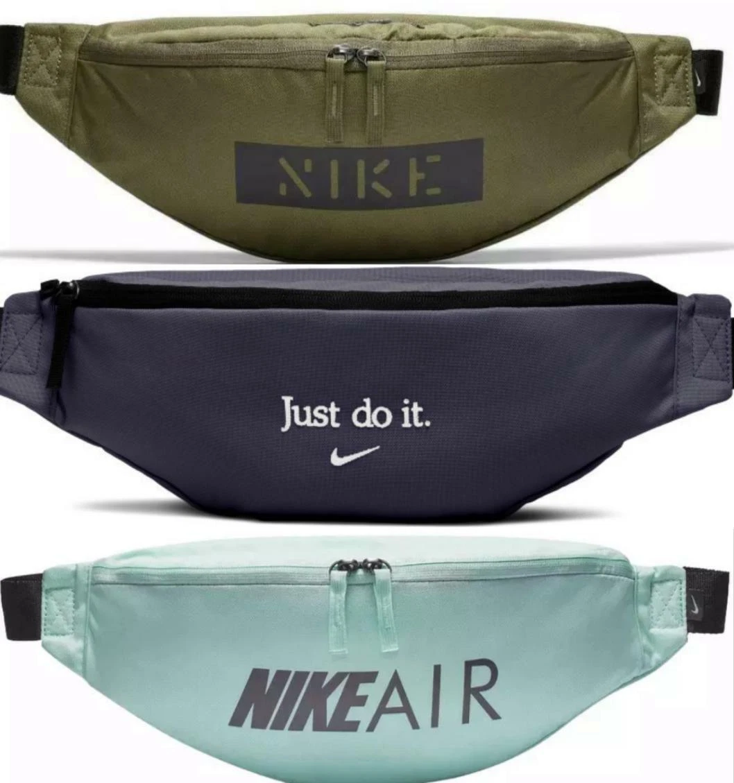 Nike AIR Heritage 2.0 Zip Hip Waist Bag Bum bag Fanny Pack Belt Wallet AIR  graph 