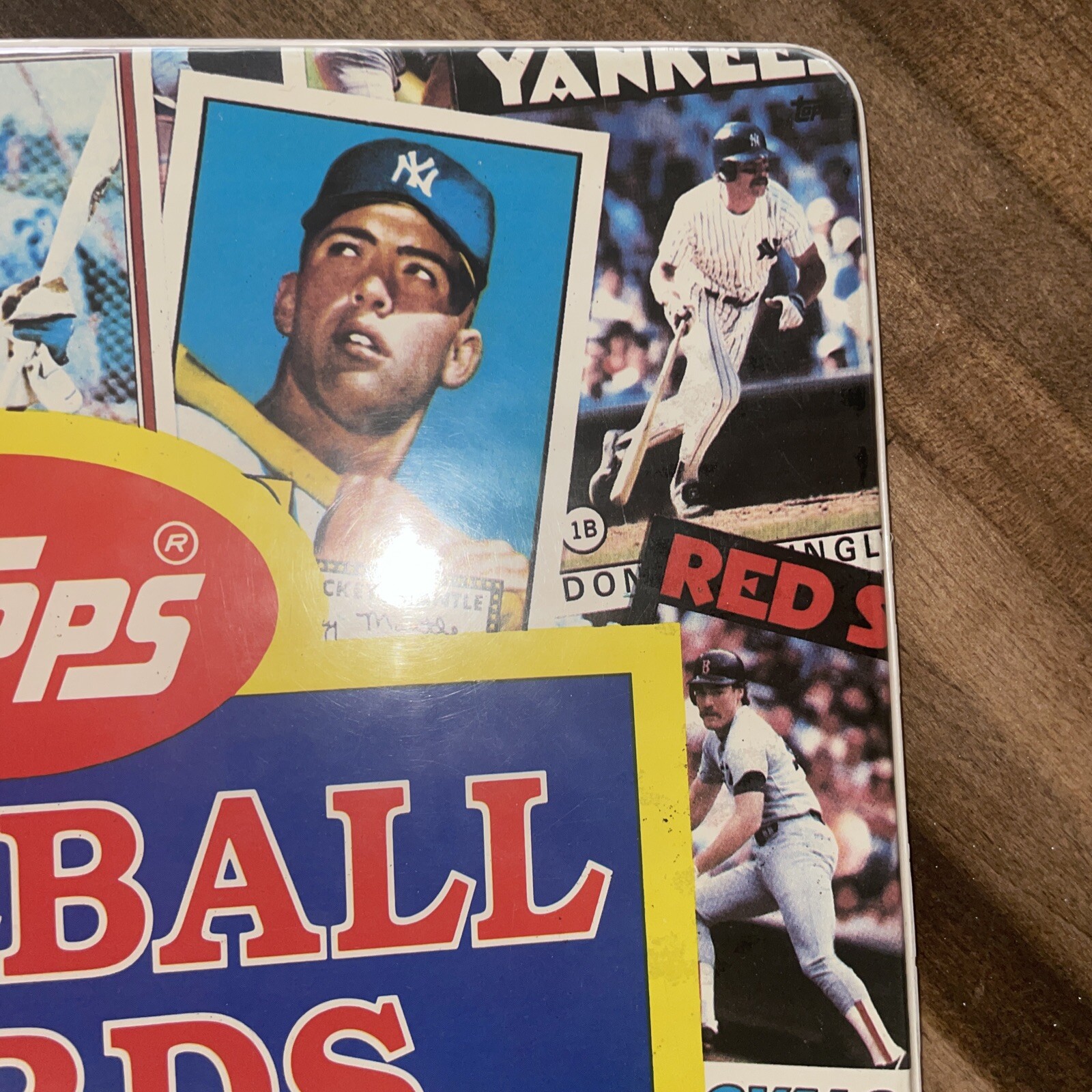 TOPPS Baseball Cards Collection Album 3Ring Binder 1980s MLB Vintage