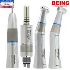 BEING Dental Low Speed Handpiece Contra Angle Air Motor 4H Straight NoseCone 202
