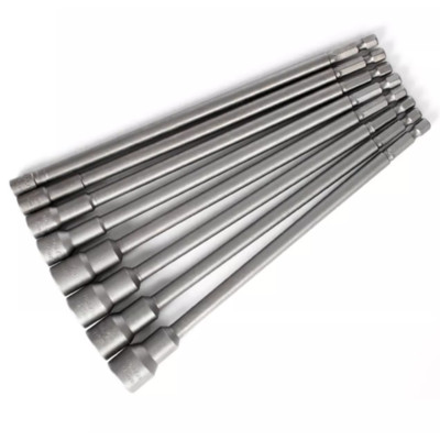 Magnetisch Steckschlüssel 5.5mm -19mm Innensechskant Stecknuss Bit 200mm Lang