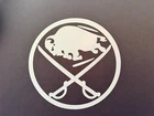 NHL BUFFALO SABRES HOCKEY VINYL STICKER DECAL