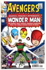 AVENGERS #9 NM, Facsimile Edition, Marvel Comics 2023