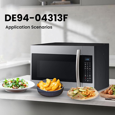 Microwave Door Handle DE94-04313F for Samsung ME16A4021AS with