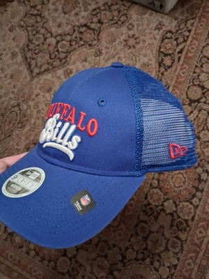 #ad New Womens Buffalo Bills Hat NFL New Era 9Forty Adjustable Cap Mesh Snapback NWT $29.99