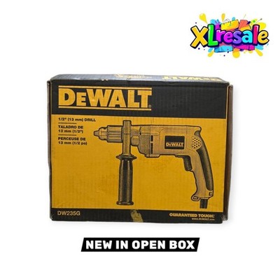 DEWALT DW235G 7.8 Amp 1/2 in. Cord Variable Speed Reversing Drill / OPEN BOX