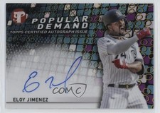 2022 Topps Pristine Popular Demand Auto Eloy Jimenez #PDA-EJ Auto tr4