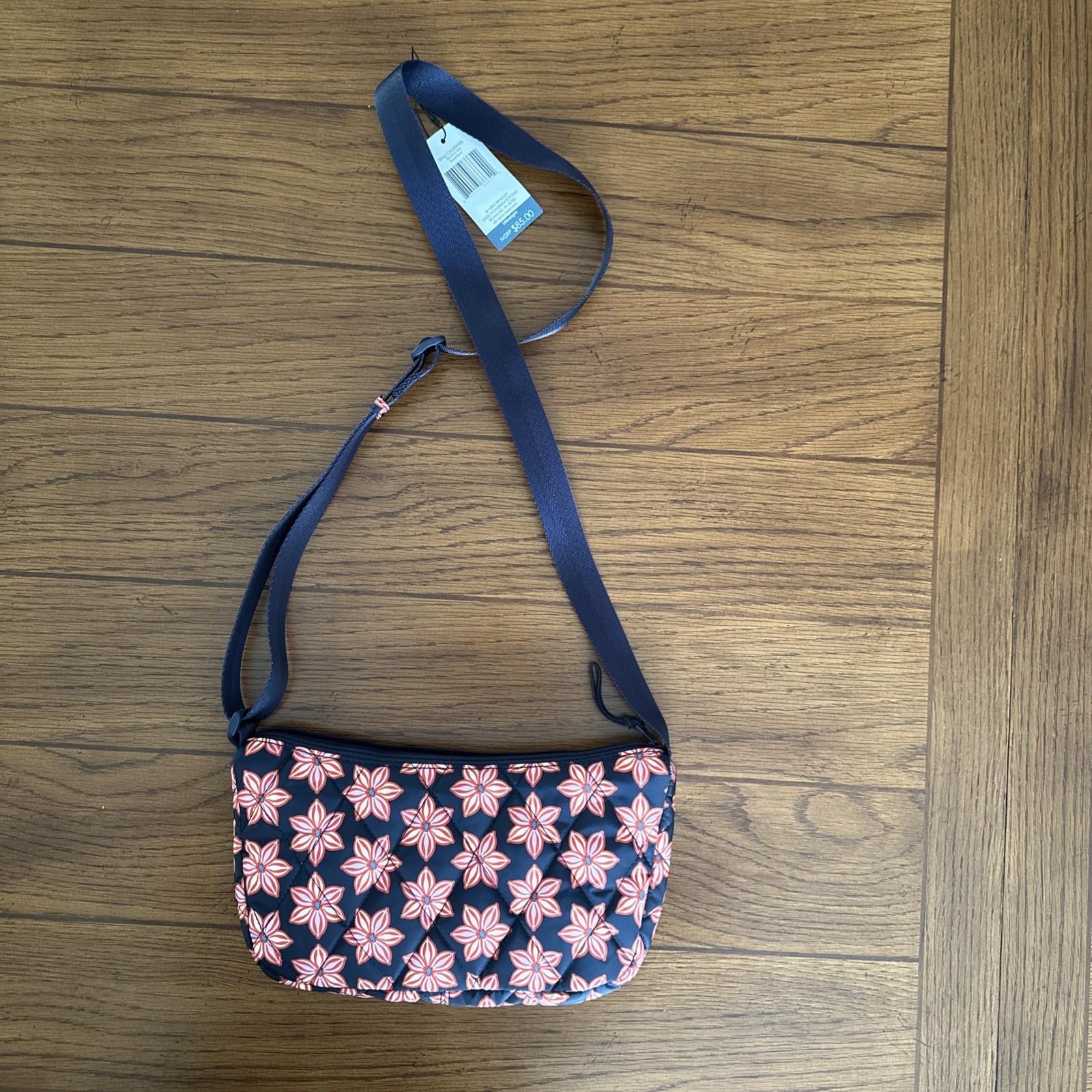 NWT Vera Bradley Ultralight Sling Crossbody - Floral Burst Print