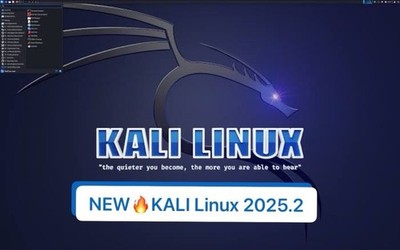 Kali Linux 2025.2 Bootable Install USB 64bit Ethical Hacking PenTest KaliLinux