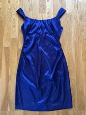 London Times Damenkleid Gr. 4 Royalblau Elegant Damen Dress