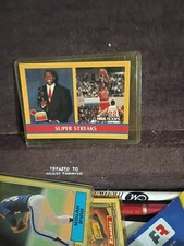 1990-91 NBA Hoops - Inside Stuff Michael Jordan, Magic Johnson #385