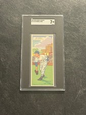 1955 Topps Double Headers Mel Parnell Tom Hurd SGC 7 NM Red Sox