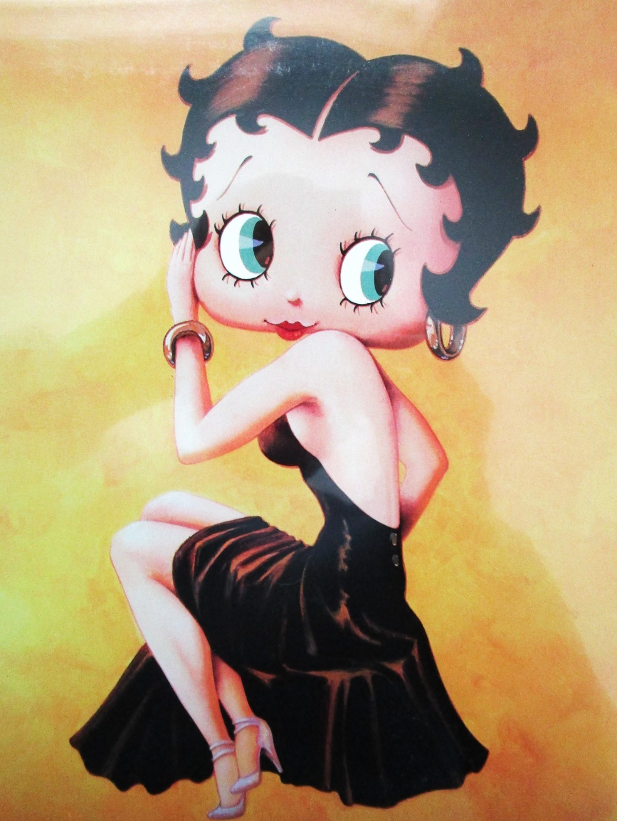 BETTY BOOP FRAMED PHOTO DECOR 12 X 15 WALL PLAQUE DISPLAY