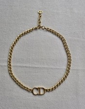Christian Dior Danseuse Etoile Collier, Goldfarben