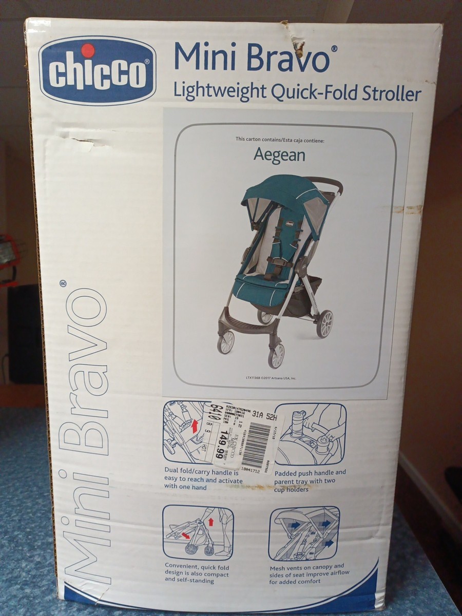 Chicco Mini Bravo Lightweight Quick Fold Stroller