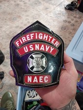Vintage CAIRNS Firefighter Fireman Helmet Lea...