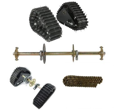Snow Sand Tracks 32 Inch Rear Axle Kit for ATV Quad Go Kart 4 Wheeler Buggy