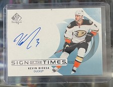 24-25 SP AUTHENTIC SIGN OF THE TIMES AUTO KEVIN BIEKSA SOTT-KB