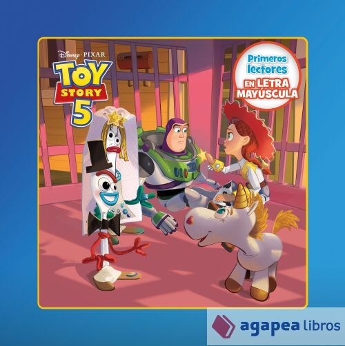 Toy Story 5. Primeros lectores en letra MAYÚSCULA. NUEVO. ENVÍO URGENTE