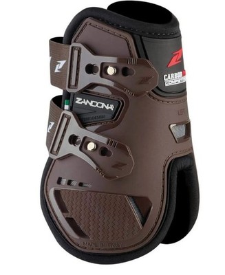 Zandona Carbon Pro Competition Fetlock Strike Caps Brown