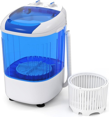 #ad Mini Washer amp; Dry Combo 5.5 lbs Small Laundry Washer W Drain Hose amp; Spin Tub $107.71