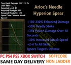 ✅ PC PS4 PS5 XBOX SWITCH ✅ NL Arioc's Needle +4sk Diablo 2 Resurrected Items D2R