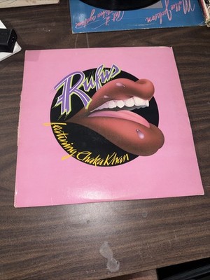 RUFUS FT CHAKA KHAN 1975 Abc Records  ABCD-909 R&B Orig Vintage Lp Promo POSTER