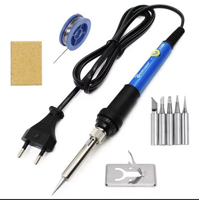 SAMSOON 60W Corded Adjustable Temperature Soldering Iron Kit