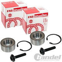 2X Fag Radlagersatz Passend FüR Ford Galaxy Seat Alhambra Vw Sharan