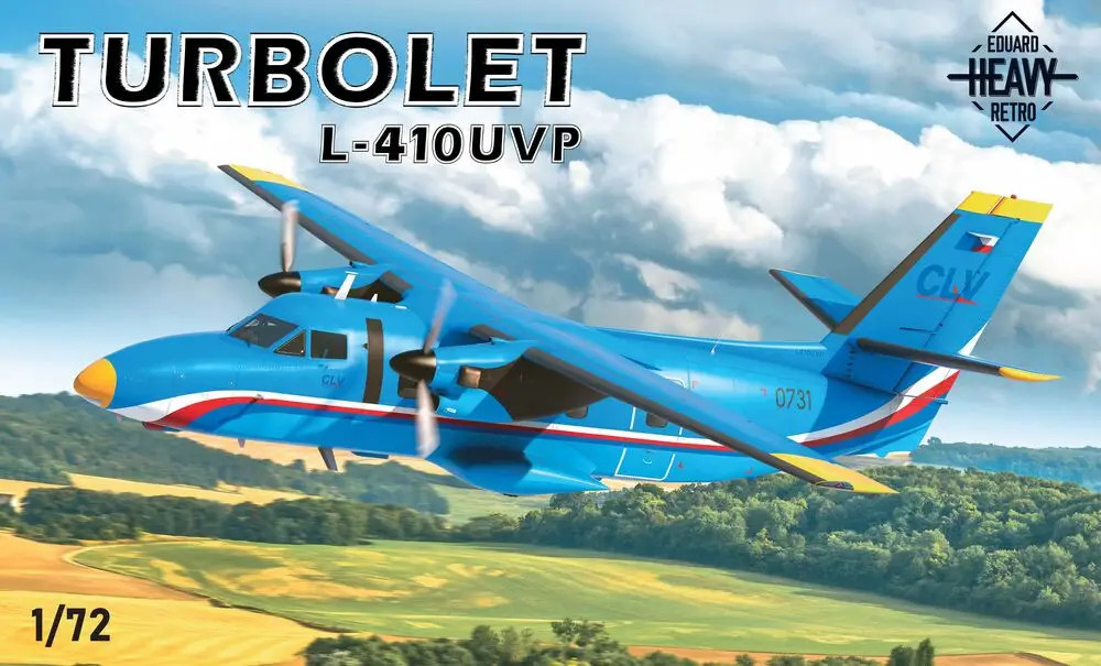 Maquette L-410UVP Turbolet 1/72 Eduard 2148 en édition limitée pour modélistes