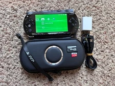 Sony PSP 1000 Handheld Black Console