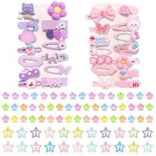 100 PCS Girl Hair Clips Cute Hair Accessories for Girls Mini Hair Clip Hair