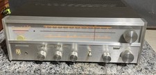 Harman Kardon HK 450 stereo receiver. Classic silver face unit