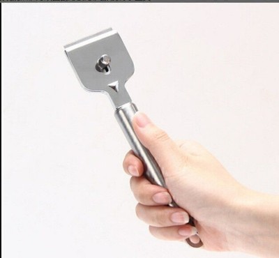 Stainless Steel Glass Scraper For Ceramic Cooktop Kitchen Cleaning Accessory