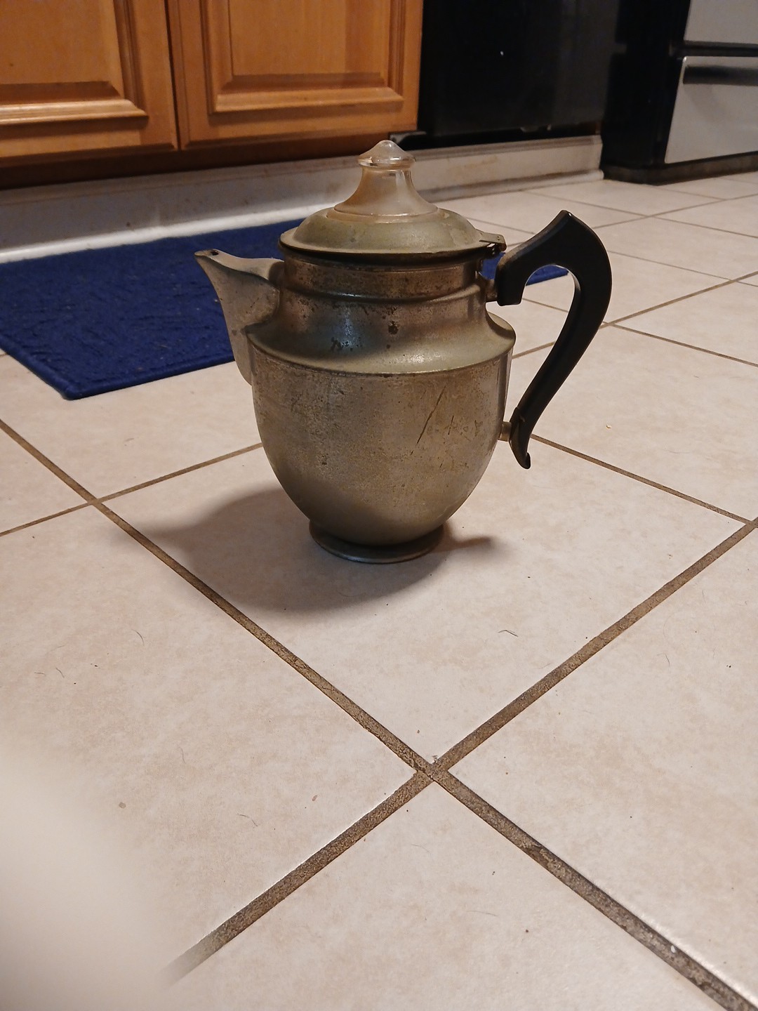 Vintage Art Deco Royal Rochester Stovetop Coffee Pot Percolator  Patent 1919