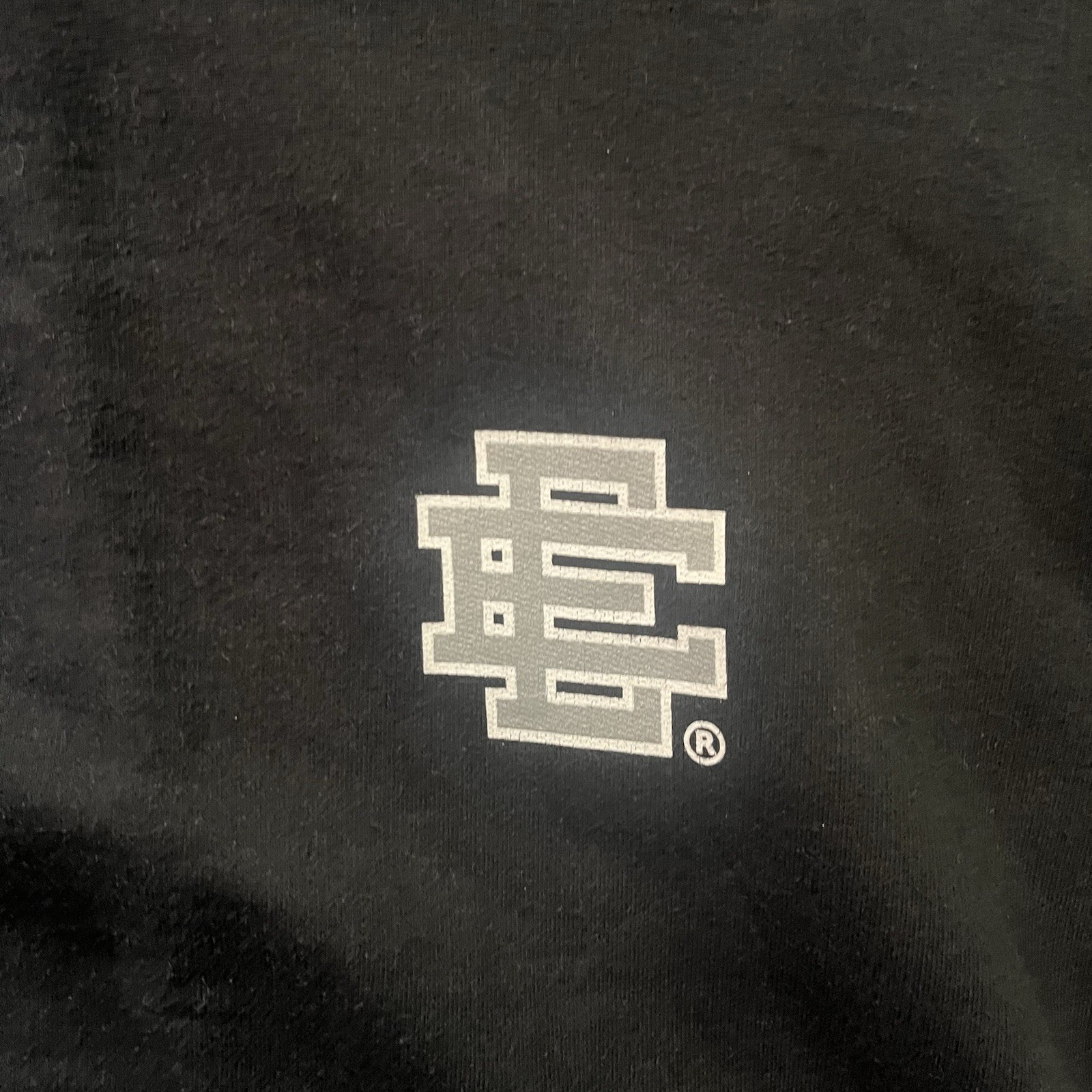 Eric Emanuel Basic Black Hoodie Pullover Size XX-… - image 2