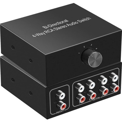 RCA Audio Umschalter 41-In-14-Out Stereo Passiv Sound Selector