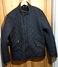 Barbour - POWELL, Jacket, Quilted.  Men's L.  NAVY.