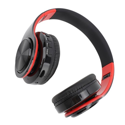 Wireless BT Headset Foldable Portable Multifunctional Buttons Headphone Earph FY - Afbeelding 19 van 22