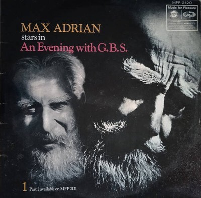 Max Adrian - An Evening With G.B.S. (VINYL)